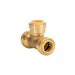 Brass Coupling Fitting 1/2 in. Push-to-Connect Pro Pack (4-Pack)