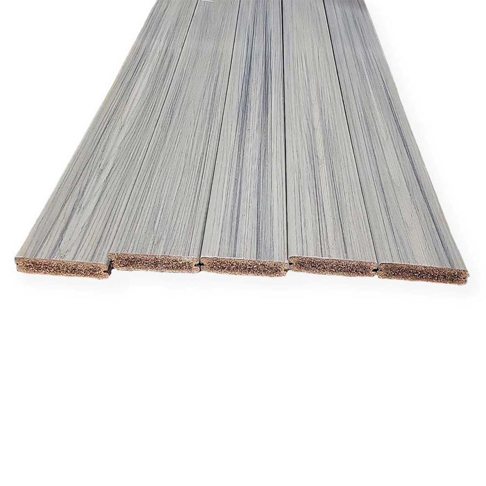 Composite Decking 1 in. x 6 in. Island Mist Grooved Transcend Board 3
