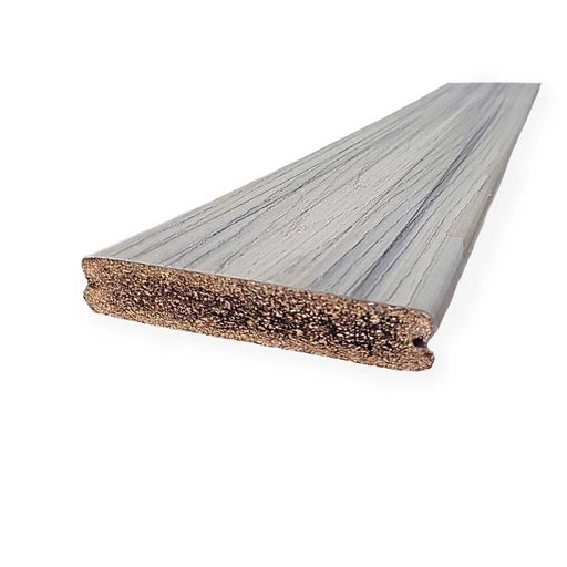 Composite Decking 1 in. x 6 in. Island Mist Grooved Transcend Board