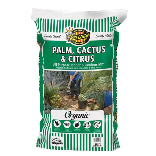 Organic Garden Soil Mix 1 cu.ft All purpose Indoor and Outdoor Palm, Cactus and Citrus 1