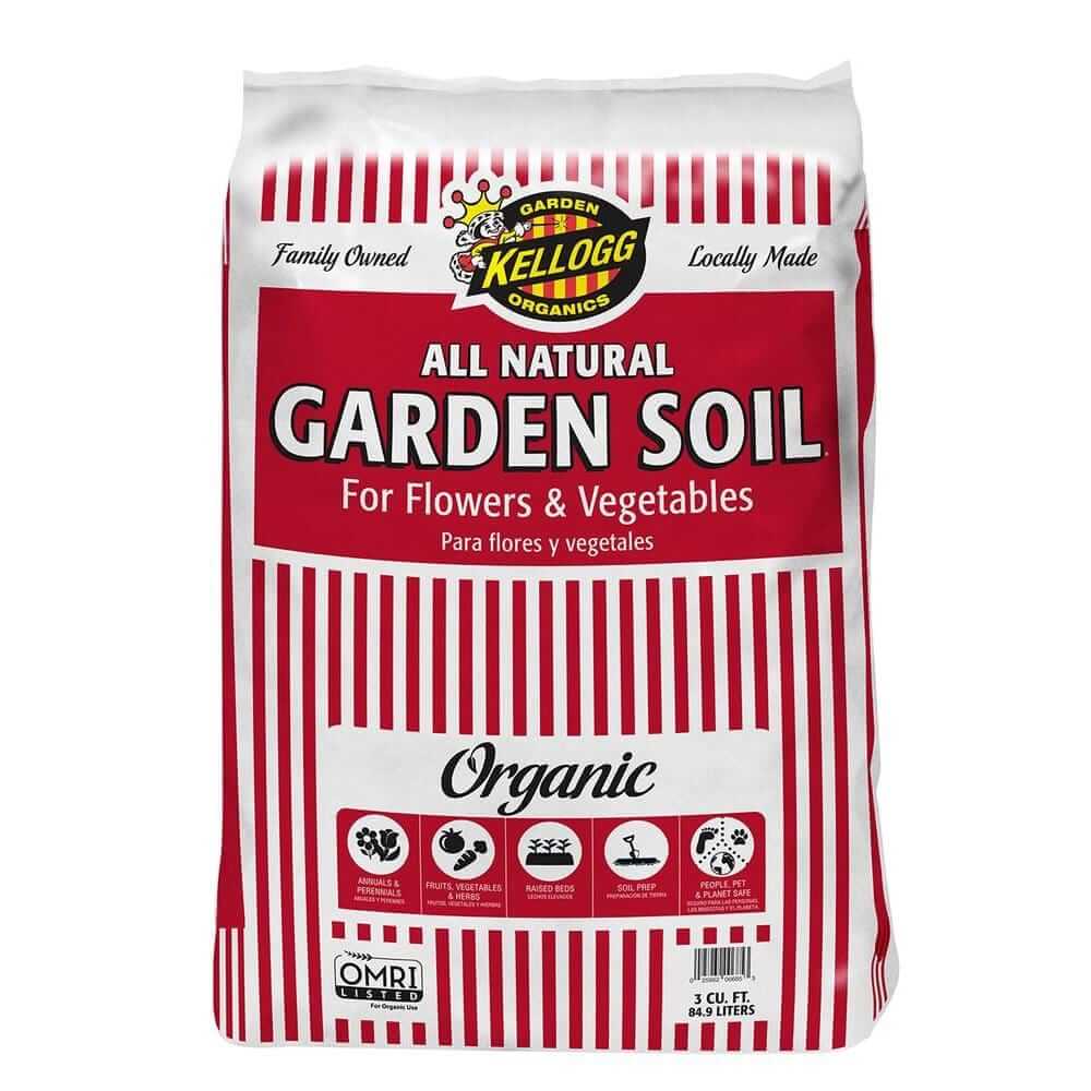 kellogg organic cactus soil All-Natural Garden Soil, 3-Cu. Ft