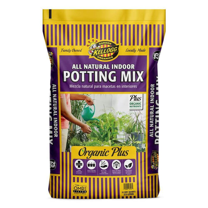 potting mix garden soil Organic Garden Soil 8 Qt. All Natural Indoor Potting Mix Kellogg