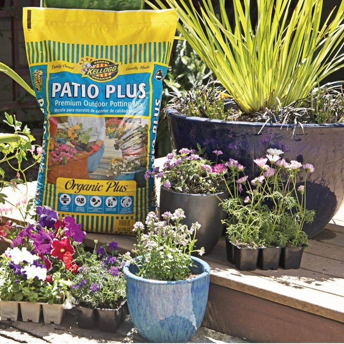kellogg garden organics all natural premium outdoor potting mix Organic Garden Soil 1.5 cu.ft Patio Outdoor Potting Mix Kellogg