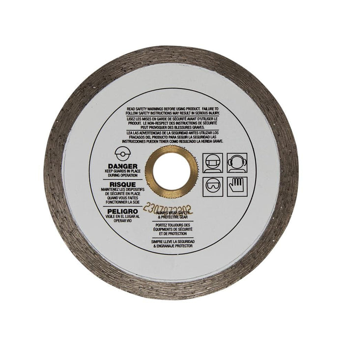 Cutting Disc 4 in. Tile Continuous Rim Diamond