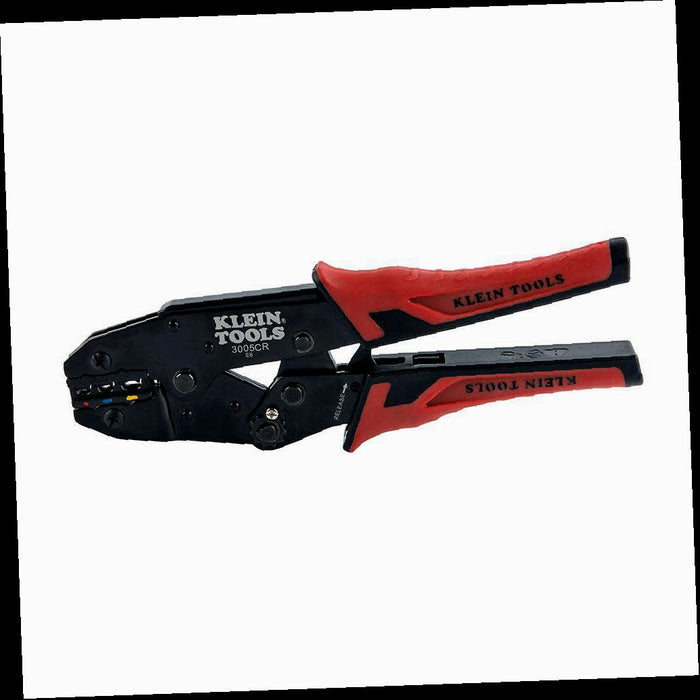 Crimper, 10-22 AWG - Insulated Terminals, Ratcheting