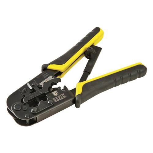 Data Cable Crimper/Stripper/Cutter, Ratcheting