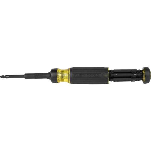 Ratcheting Impact Multi-Bit Screwdriver, 15-in-1 8