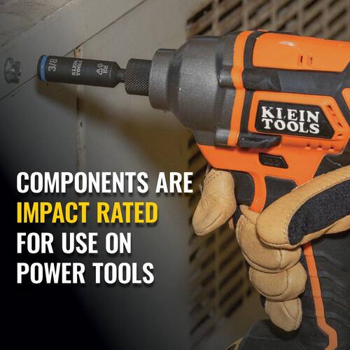 Multi-Bit Screwdriver/Nut Driver, 11-in-1, Impact-Rated