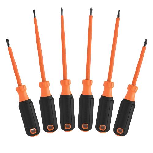 Screwdriver Set (6-Piece), 1000-Volt Insulated