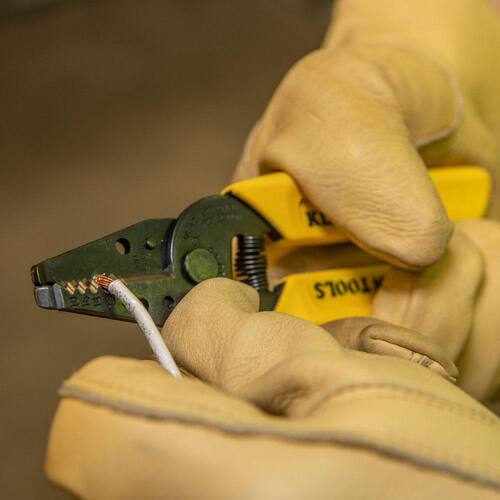 Electrical Wire Stripper/Cutter, 10-18 AWG Solid