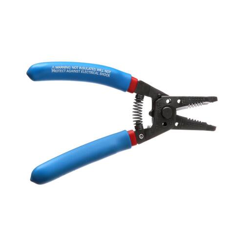 Wire Stripper/Cutter, 20-30 AWG Solid, 22-32 AWG Stranded, Klein-Kurve