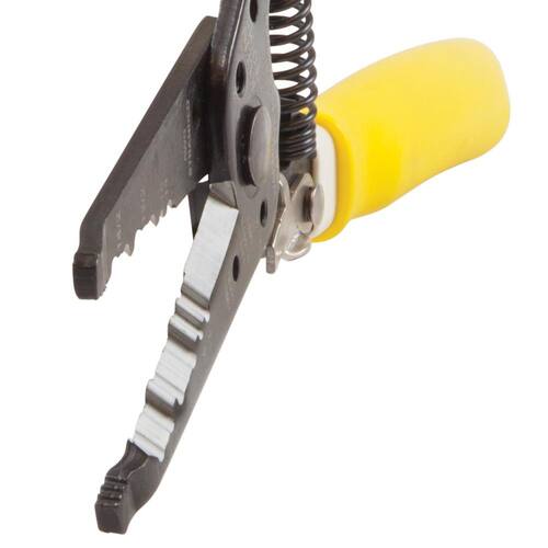 Dual Non-Metallic Cable Stripper and Cutter, 7-3/4 in., Klein-Kurve