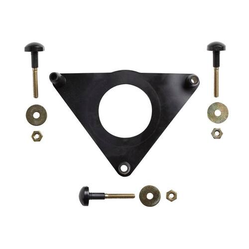 Toilet Tank Gasket with Bolts for Most 2-Piece Triangle Toilets