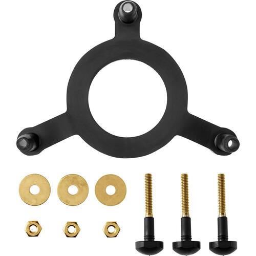 Toilet Tank Gasket with Bolts for Most 2-Piece Triangle Toilets