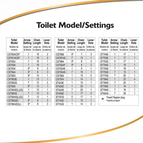 Toilet Tank Flapper 3 in. Universal Genuine TOTO