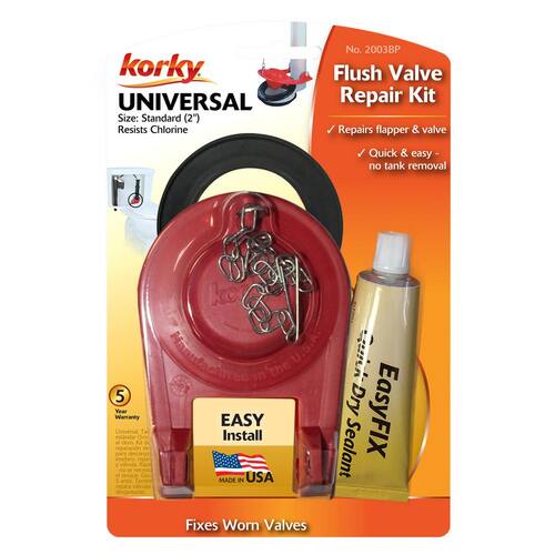 Flush Valve Repair Kit Easy Fix 2 in.