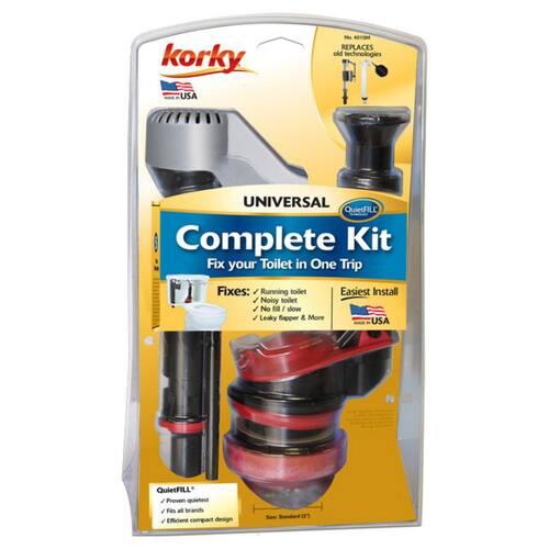 Toilet Repair Kit Complete Universal QuietFILL Platinum