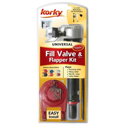 Valve and Flapper Kit QuietFILL Platinum