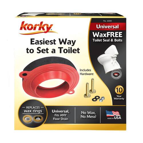 Toilet Seal Kit Wax Free