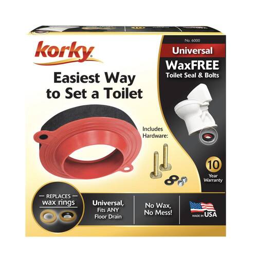 Toilet Seal Kit Wax Free