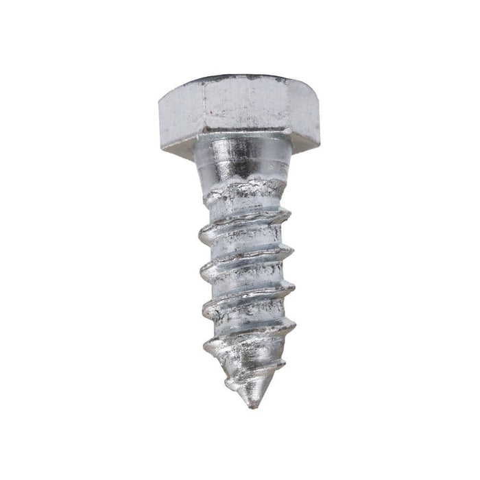 Lag Bolt 3/8 in. x 1 in. Hex Head Zinc Plated (25-Pack) 2
