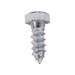 Lag Bolt 3/8 in. x 1 in. Hex Head Zinc Plated (25-Pack) 2