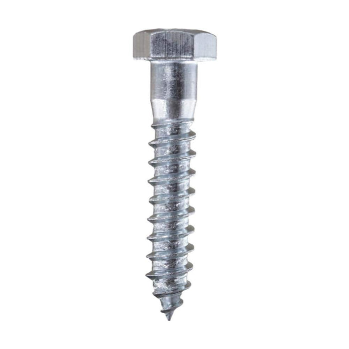 Lag Bolt 3/8 in. x 2 in. Hex Head Zinc Plated (25-Pack) 2