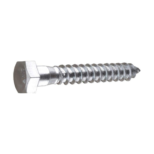 Lag Bolt 3/8 in. x 2-1/2 in. Hex Head Zinc Plated (25-Pack)