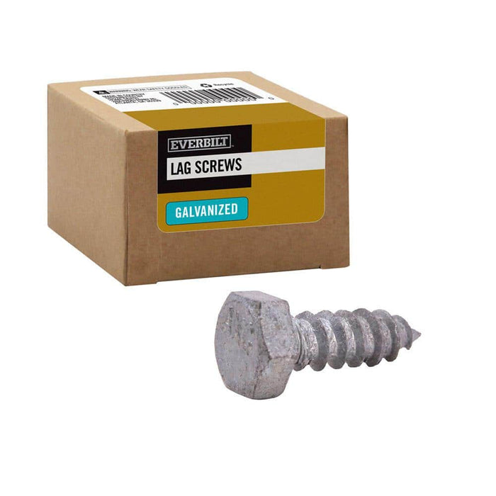 Lag Bolt 5/16 in. x 1 in. Hex Head Galvanized (25-Pack)