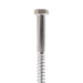Lag Bolt 1/4 in. x 5-1/2 in. Hex Head Zinc Plated (50-Pack) 2