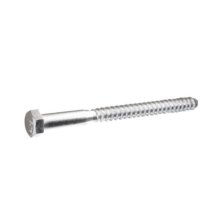Lag Bolt 5/16 in. x 5-1/2 in. Hex Head Zinc Plated (25-Pack)