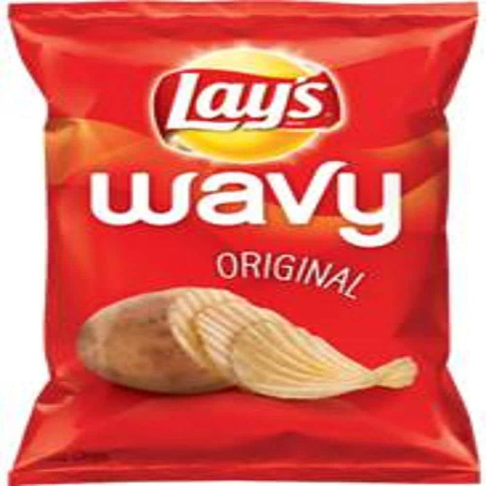 Lay's Wavy 7.75 oz. Potato Chips Regular $3.29