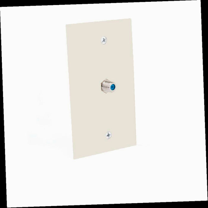 Outlet Wall Plate,, Light Almond