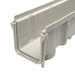 Channel Drains 3 in. x 40 in. Kit with Grate Polypropylene Grey 8