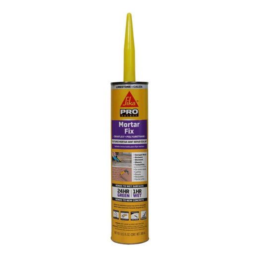 Mortar Repair Polyurethane 10.1 oz. Textured Joint Grey Sika