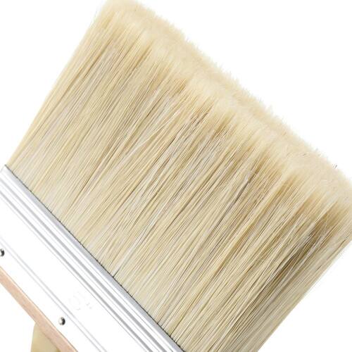 Stain Brush Block 5 in. Flat Polyester Blend Deck 1pc.