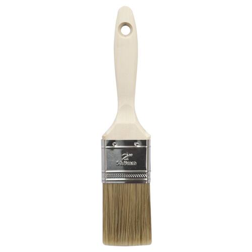 Stain Brush Flat White China Bristle 2 in.