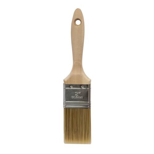 Stain Brush Flat Polyester and Bristle Blend 2 in.