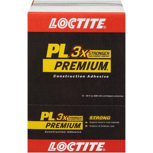 Construction Adhesive, PL Premium, Polyurethane, Low VOC, Tan, 28 oz. Cartridge (each)