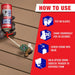 Spray Foam Insulation R-4.5 Standard Gaps and Cracks 5 sq. ft. 12 oz. 3