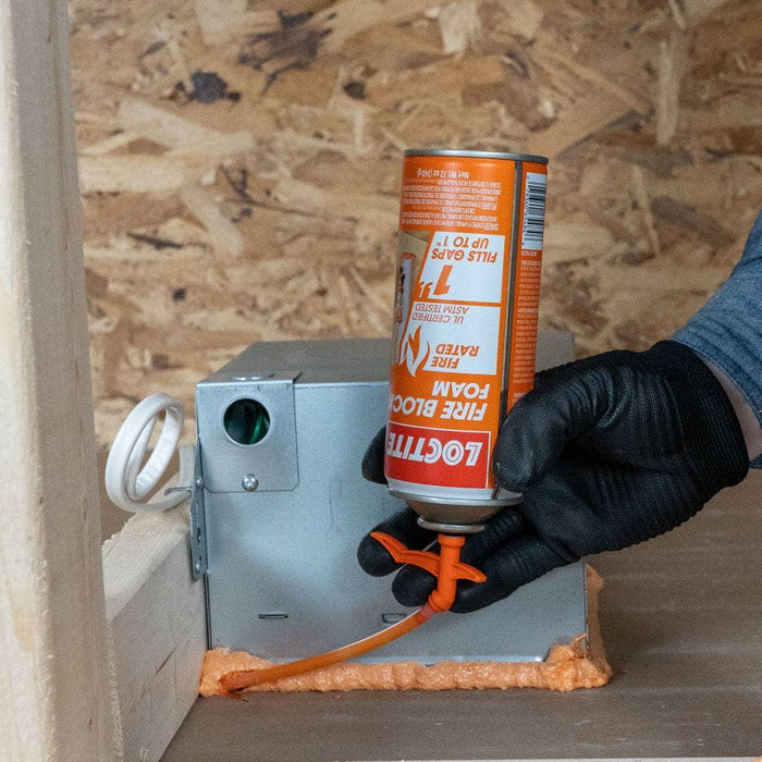 Spray Foam Insulation R-4 Standard Fireblock 6 sq. ft 12 oz. 10