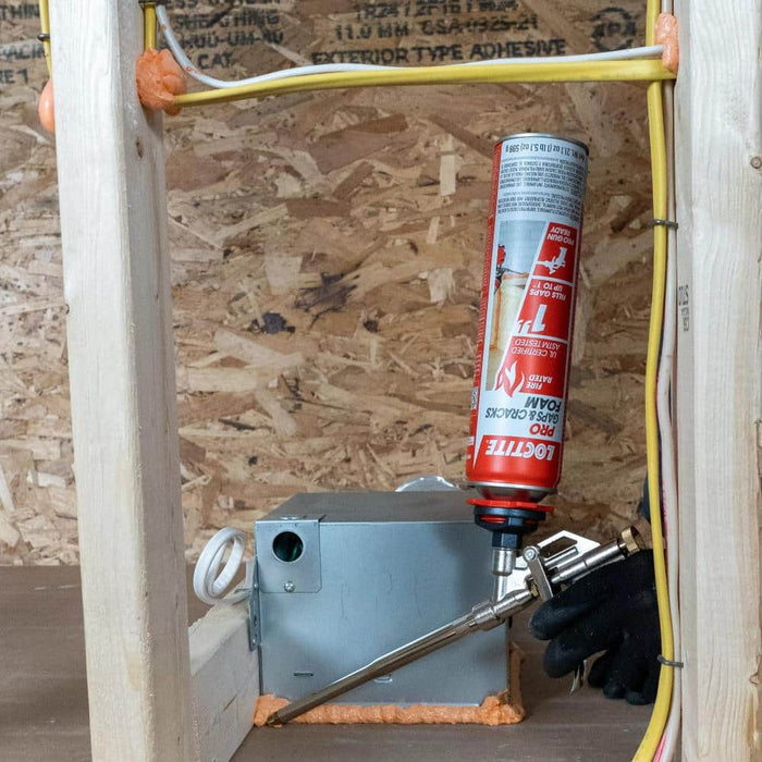 Spray Foam Insulation R-4 Pro Gaps and Cracks 7 sq. ft. 21 oz. 9