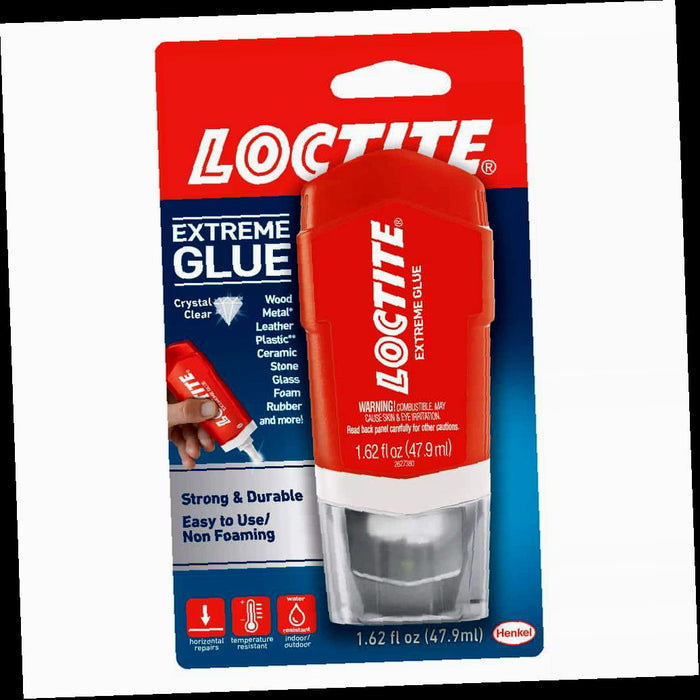 Adhesive, Extreme Glue, Flexible Liquid, Clear, 1.62 oz. Bottle (each)