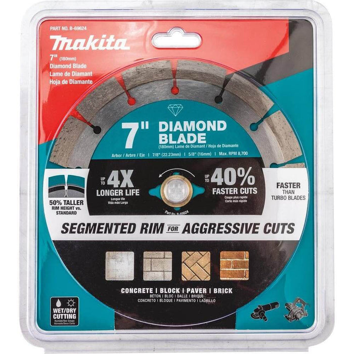 Cutting Disc 7 in. Stone Segment Rim Diamond