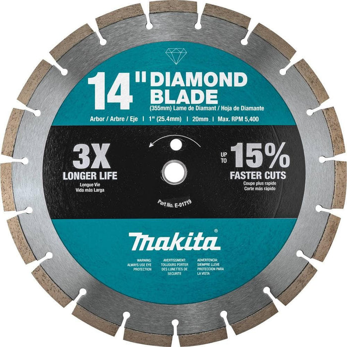 Cutting Disc 14-inch Multipurpose Segmented Rim Diamond (3-Pack)