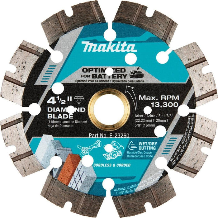 Cutting Disc 4.5 in. Masonry  Segmented Rim Diamond