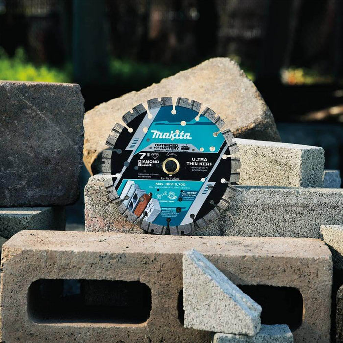 Cutting Disc 7 in. Masonry Segmented Rim Diamond Thin Kerf