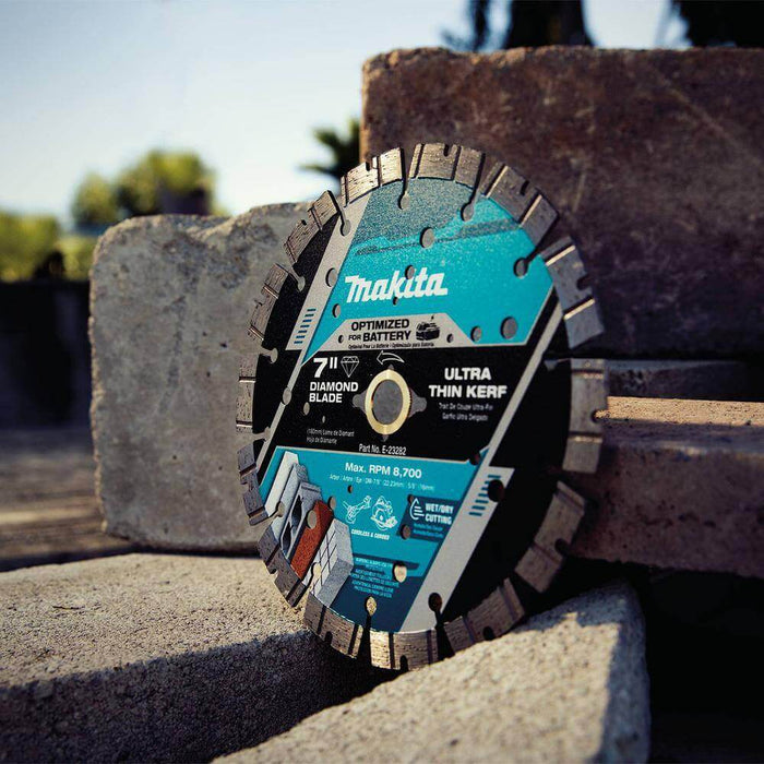 Cutting Disc 7 in. Masonry Segmented Rim Diamond Thin Kerf