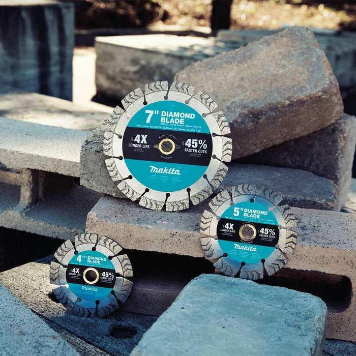 Cutting Disc 4.5 in. Multipurpose Segmented Turbo Rim Diamond