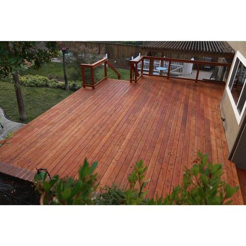 Redwood Lumber 2 in. x 6 in. x 8 ft. Construction Heart S4S